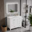 Ensemble de meuble-lavabo simple autoportant avec 5 tiroirs-844043517