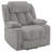 Beca Grey Upholstered Power Lift Recliner-1119024090