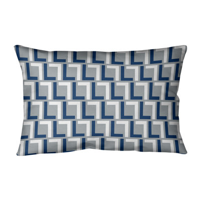 Indianapolis Geometric Reversible Pillow Cover