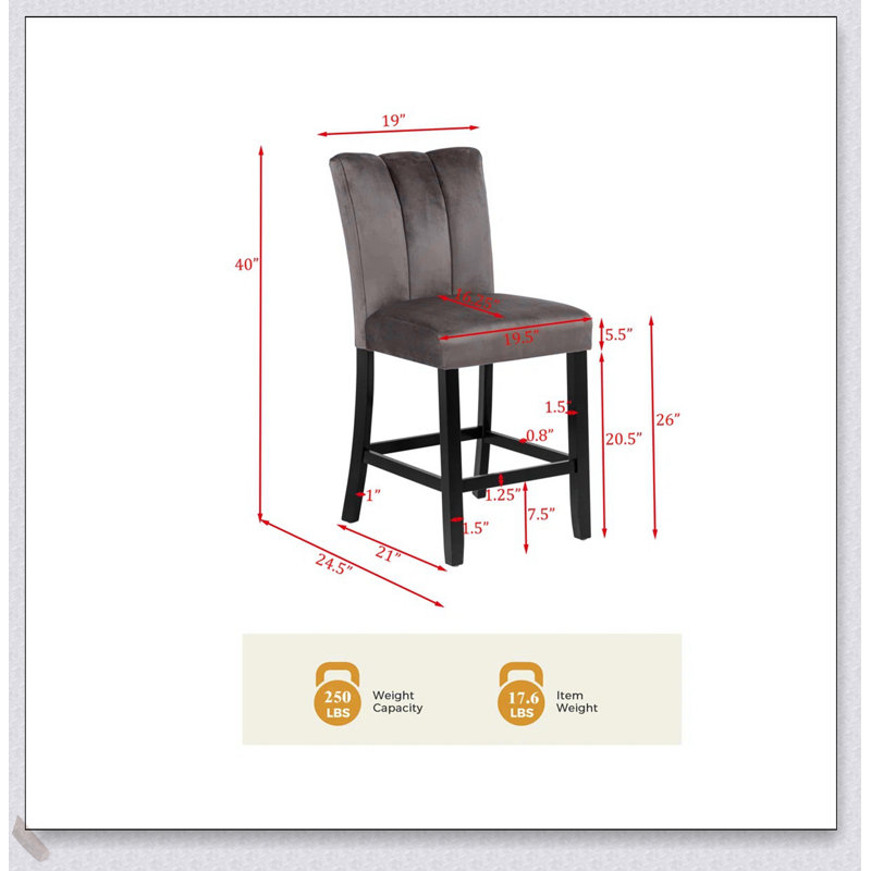 Ensemble de salle à manger moderne 5 pièces avec table en marbre, tablette inférieure et chaises rembourrées en velours