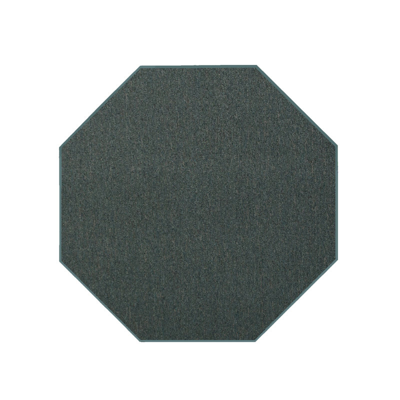 Amori Furnish my Place Modern Indoor/Outdoor Commercial Solid Color Rug - Pet and Kids Friendly Rug, Stain Resistant, Floor Carpet for Living Room & Hallway, Wedding - Teal