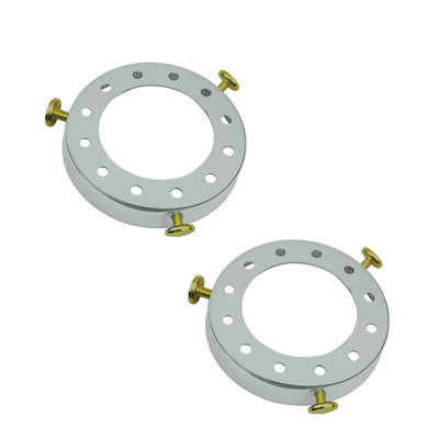 Socket Lampshade Holder Top Collar Ring Adapter Lamp Base Solid Metal Separate Lighting Kit