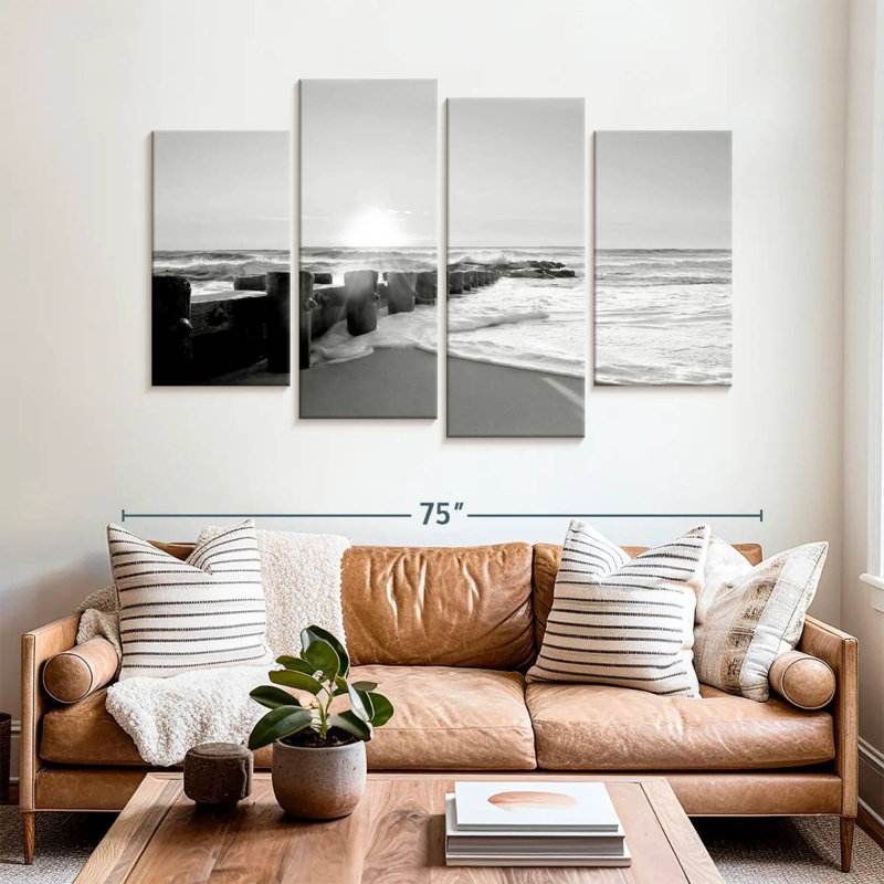 Aletra Shifting Shore, 42" H x 68" W