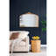 Miroir de luxe 40 "x 31" à arche dorée avec décorations complexes pour ornements de salon