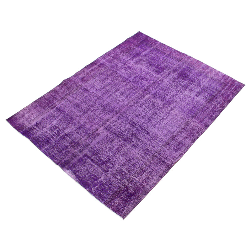 Tapis mauve à transition de couleur 6 pi 4 po x 8 pi 1 po