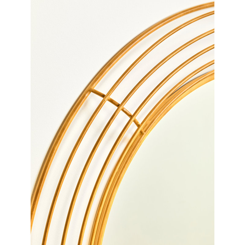 Metal Round Mirror