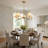 5-Light Dimmable Classic Traditional Chandelier