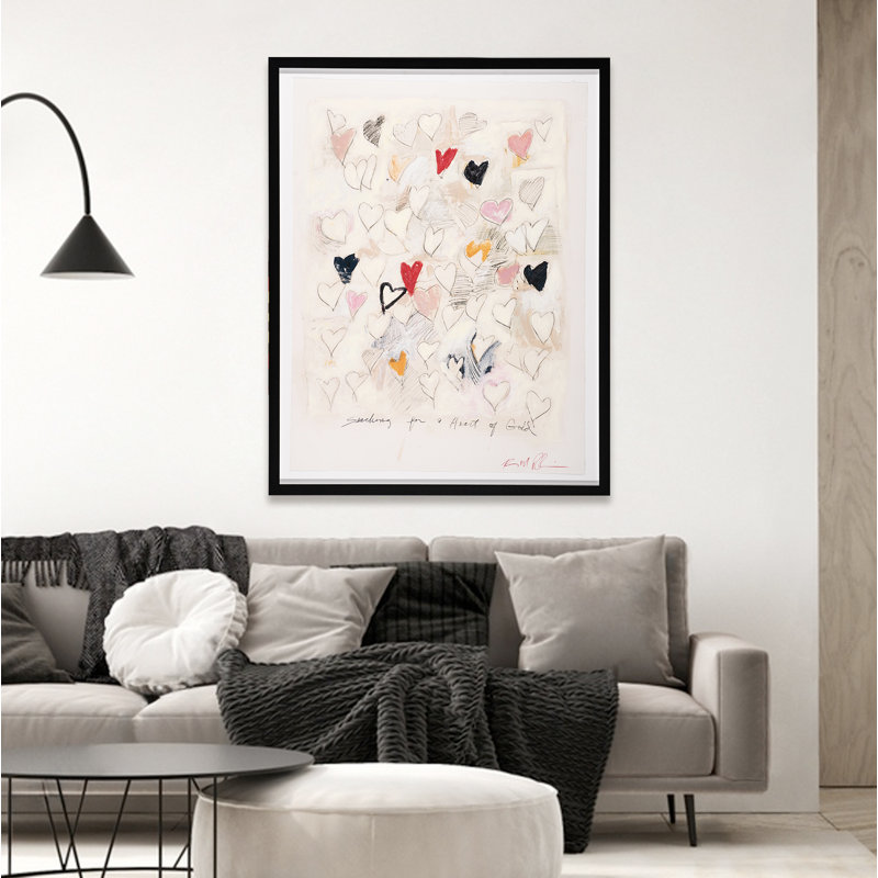 Searching For A Heart Of Gold Print by Robert Robinson