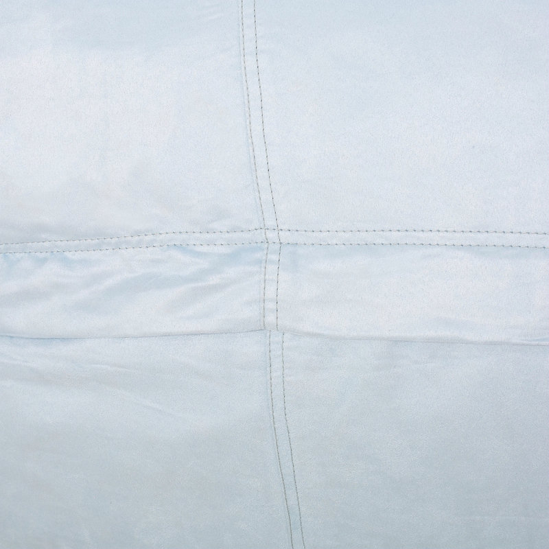 Microfibre cylindrique, H 34,11 po x l 84,11 po x P 48,11 po, Microfibre bleue 