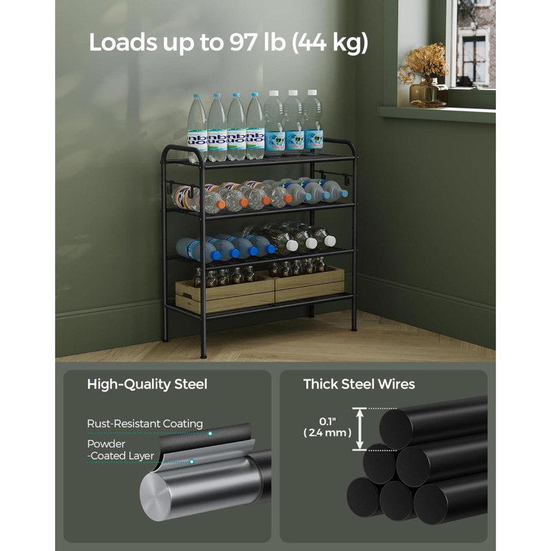 10 Pair Overdoor Shoe Organizer