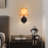 Set Of 2 Boho Rattan Wall Sconces, Rustic Modern Hand Woven Wicker Wall Light For Toilet, Hallway, Staircase, Living Room, Bathroom Dining Room