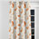 Rideaux Modern Modern - terre cuite orange avec œillets - 1 panneau