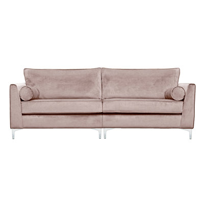 Giancarlo 4 Seater Velvet Sofa