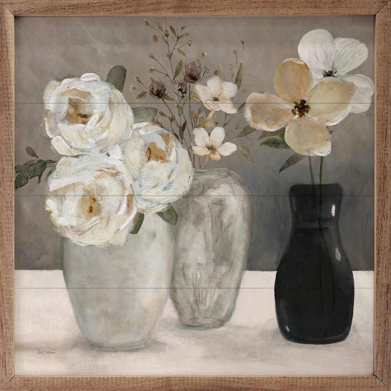 Contraste Focus II par Carol Robinson - reproduction flottante sur bois, H 4 po x l 4 po