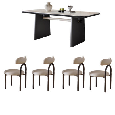 High-end antique style dining table and chair