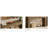 59" Farmhouse Console Table With Vertical Slat Legs For Hallway, Living Room & Small Spaces