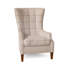 Fauteuil à oreilles Gallin en cuir véritable capitonné de 31 po de largeur-106834889-106834940