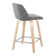 Archaimbaud Swivel Upholstered Counter Stool