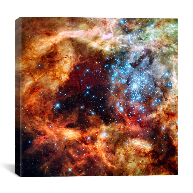 Lenworth «R136 Star Cluster», reproduction sur toile tendue, H 37 po x l 37 po x P 1,5 po
