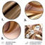Or liquide lisse aux nuances douces dorées et taupe IV - Décoration murale abstraite à l'encre liquide en métal-113369664