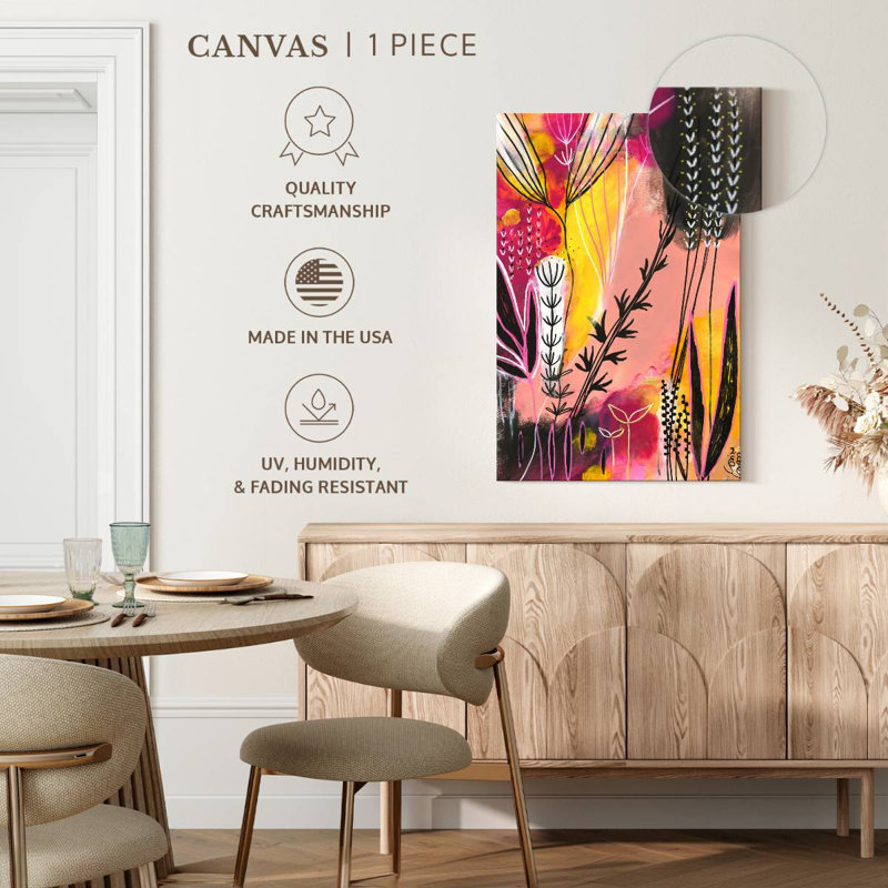Harnek Spring In Pink, 36" H x 24" W