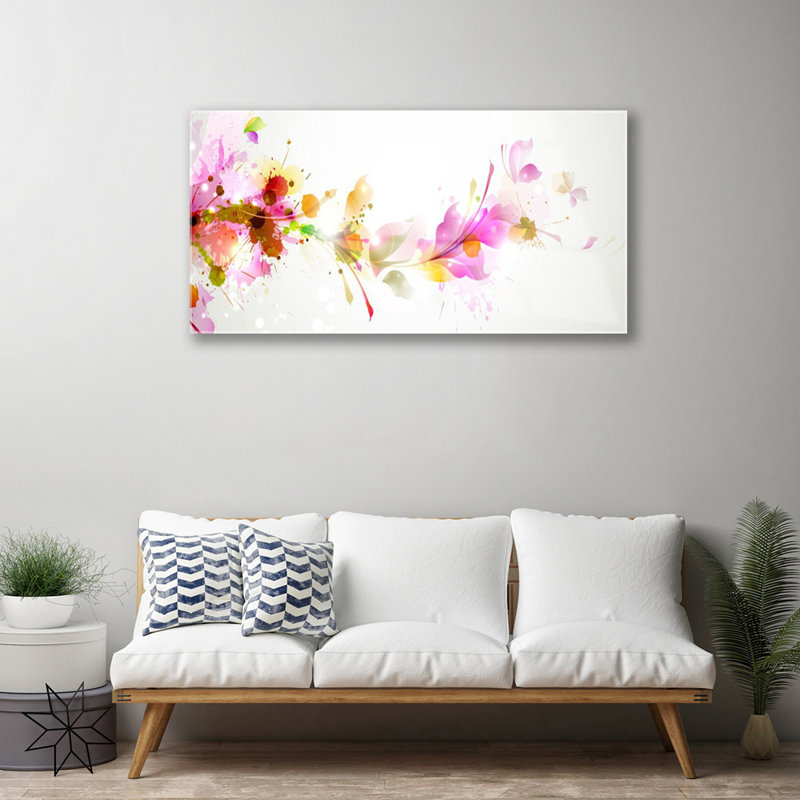 Art Abstract - No Frame Print on Glass