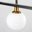 Luminaire suspendu sphérique moderne Mid-Century à 4 lumières de 43,7 po Wilbourn