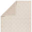 Rectangle Edita Geometric Machine Woven Area Rug in Cream-815378442