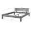 BALKENMÖBEL Solid Wood Bed-65319392