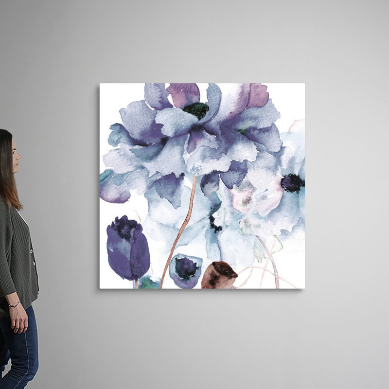 "Aromatique botanique II" par Victoria Brown, reproduction sur toile, Toile tendue, H 48 po x l 48 po x P 1,25 po