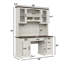 Bureau d'ordinateur avec prise et huche Buckhorn-968508328