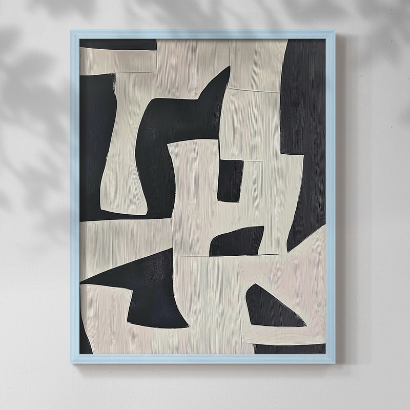 "ABSTRACT Series DCI" par J Paul, Île Seymour Nord, Galapagos, H 11 po x l 9 po