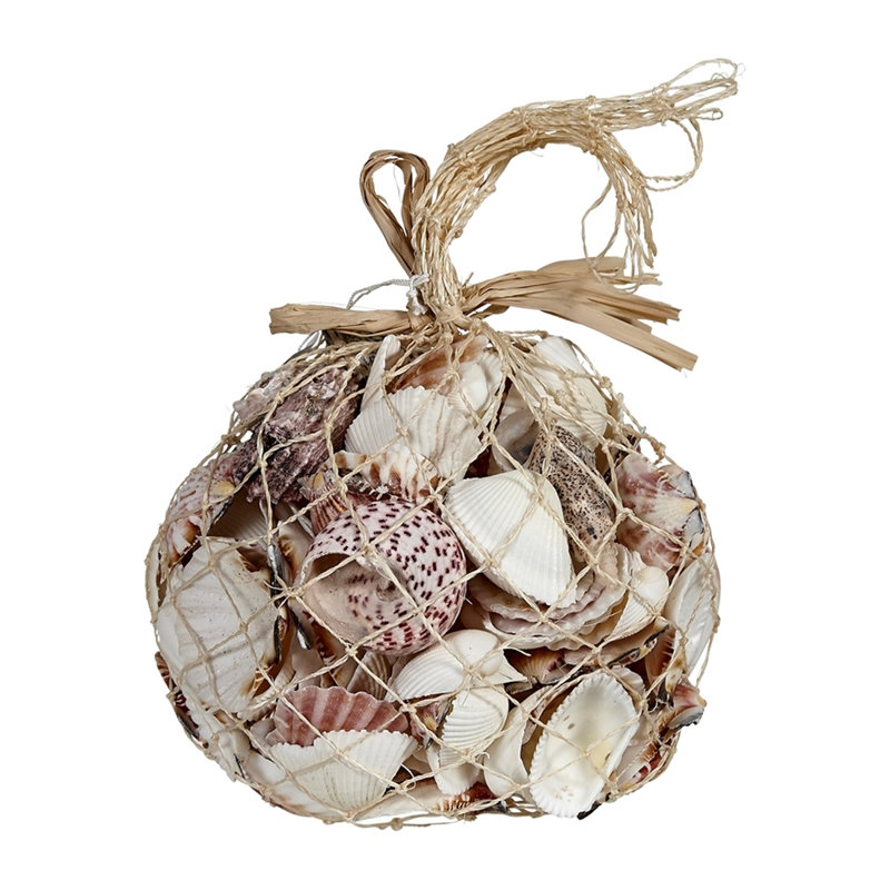 Strawn Assorted Shells Mix in Abaca Net Bag