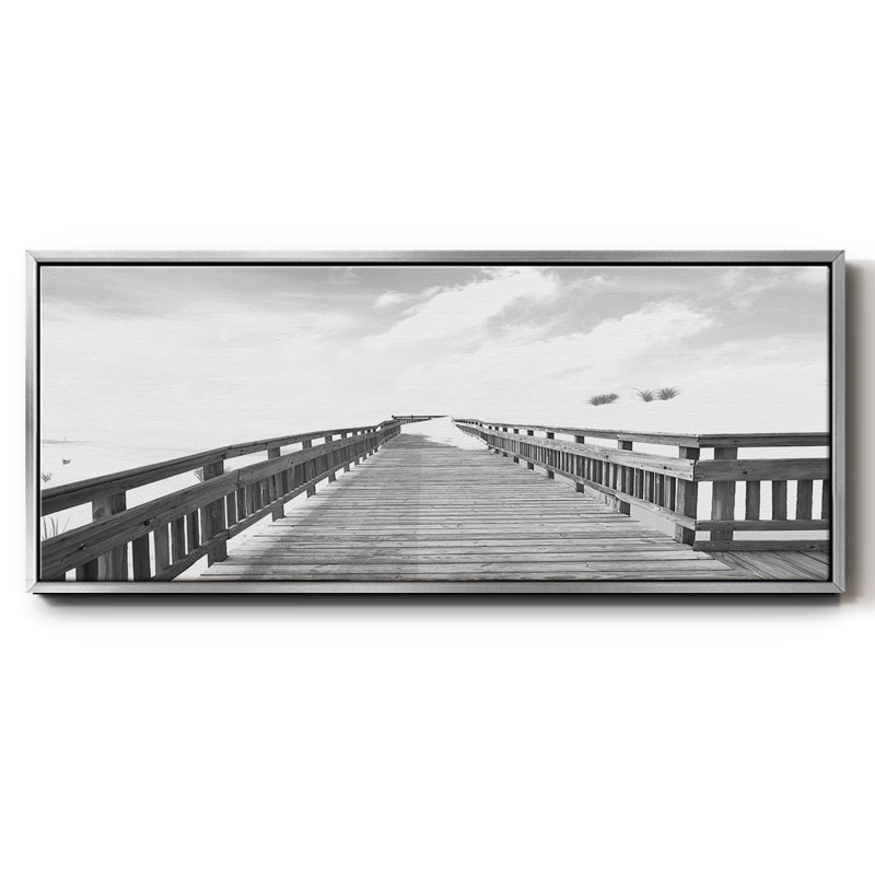 Beach- Framed Canvas