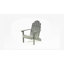 Chaise Adirondack pliante en plastique avec table Anette-1706855833