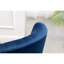 Chaise contemporaine sans accoudoirs en polyester rembourrée à 4 pieds-637693207