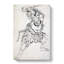 Sketch of a Warrior by Katsushika Hokusai - Wall Art-89191721-89191724