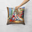 Coussin Great pyrenees and Santa Claus-101410188