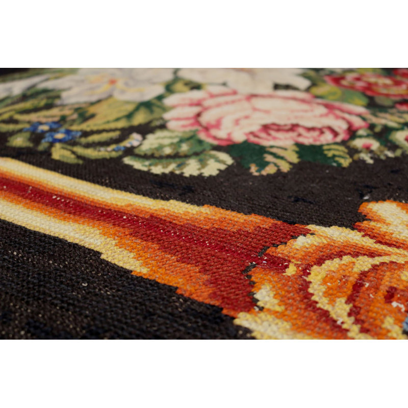 One-of-a-Kind 13’4” x 15’4” Hand Knotted Area Rug