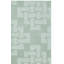 Tapis géométrique en laine touffeté à la main anémone de mer-21412845