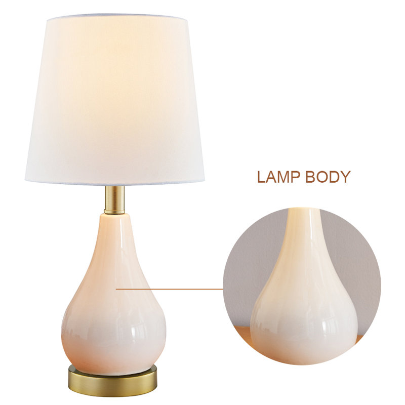 USB Table Lamp, White