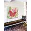 « fuchsia papillon ii » par alan hopfensperger, reproduction d’art sur toile tendue-15853965