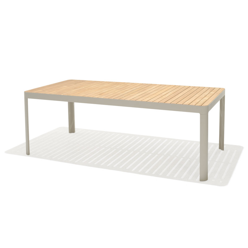 Table de salle à manger Brix, Blanc