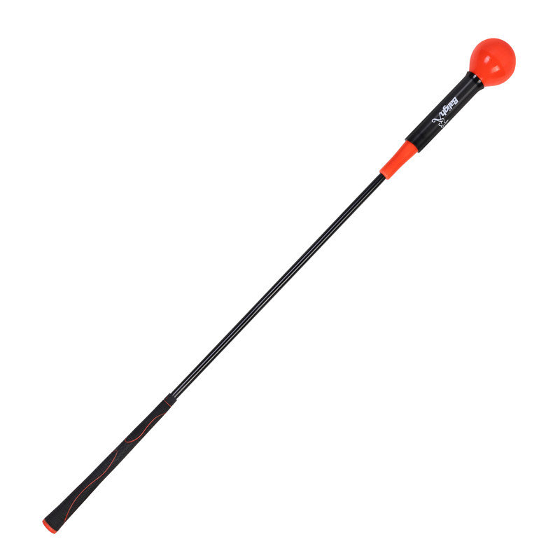 48 pouces Golf Swing Trainer, aide à l'entraînement d'échauffement pour le rythme, le calendrier; rose rouge, Rouge