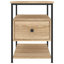 Agshin 40cm W Iron Bedside Table-1067370076-1034693451