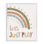 «Let's Just Play Rainbow White», estampe numérique par Nataly White-107873800-111734089