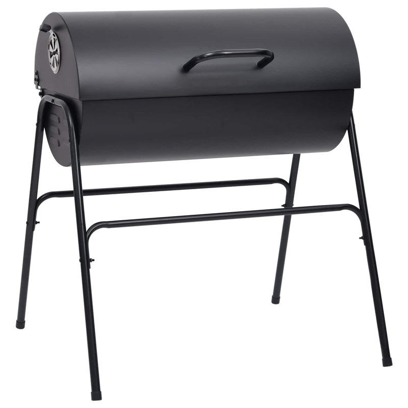 VidaXL 80cm W Wood Pellet Grill