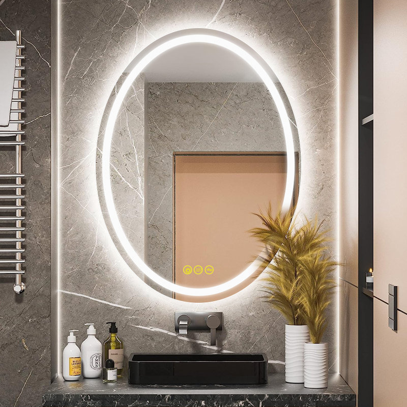 Miroir de salle de bain Secor, 32 po x 24 po