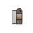 Mid-Century Style Sliding Pegboard Dressing Mirror-111019834