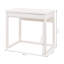 Cassian Solid Wood Solid Wood Writing Desk